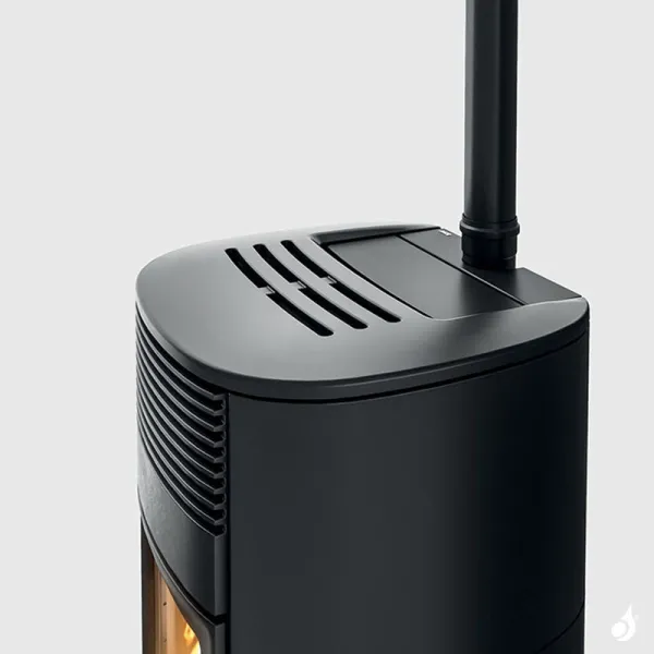 Poêle à Granulés étanche MCZ Club Air 10 UP Puissance 10.0kW Sortie Fumée Supérieure – Image 3