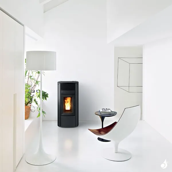 Poêle à Granulés étanche MCZ Club Air Matic 10 Core R Puissance 10.0kW Sortie Fumée Postérieure – Image 6