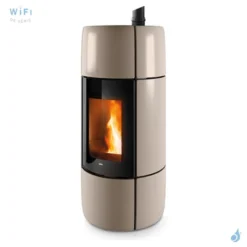 Poêle à Granulés étanche MCZ Curve Air Matic 8 Core UP Puissance 8kW Sortie Fumée Supérieure