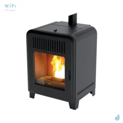Poêle à Granulés étanche MCZ Cute Air 8 UP Puissance 8.0kW Sortie Fumée Supérieure