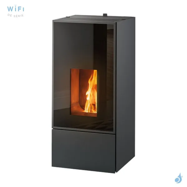 Poêle à Granulés étanche MCZ Eiko Natural Matic 6 Core R Puissance 6kW Sortie Fumée Postérieure