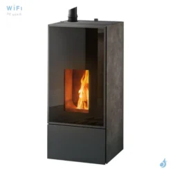 Poêle à Granulés étanche MCZ Eiko Natural Matic 6 Core UP Puissance 6kW Sortie Fumée Supérieure