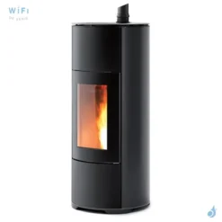 Poêle à Granulés étanche MCZ Halo Air 8 UP Puissance 8.1kW Sortie Fumée Supérieure