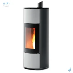 Poêle à Granulés étanche MCZ Halo Air 8 XUP Puissance 8.1kW Sortie Fumée Coaxiale