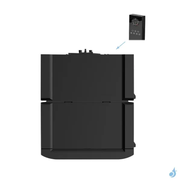 Poêle à Granulés étanche MCZ Jazz Hydromatic 30 R Puissance 28.5kW Sortie Fumée Postérieure – Image 3