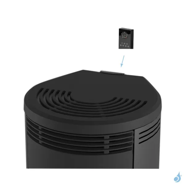 Poêle à Granulés étanche MCZ Loop Air 8 R Puissance 8.10kW Sortie Fumée Postérieure – Image 2
