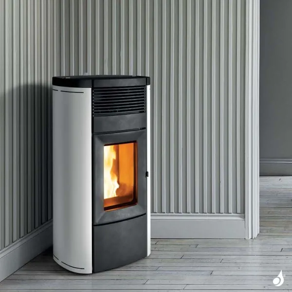 Poêle à Granulés étanche MCZ Musa Hydro Matic 18 R Puissance 24.2kW Sortie Fumée Postérieure – Image 5