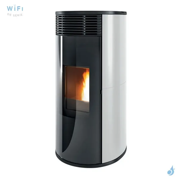 Poêle à Granulés étanche MCZ Pad Hydromatic 24 R Puissance 24.2kW Sortie Fumée Postérieure