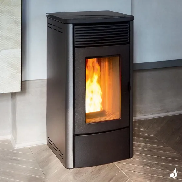 Poêle à Granulés étanche MCZ Tecla Air 6 R Puissance 6.3kW Sortie Fumée Postérieure – Image 5