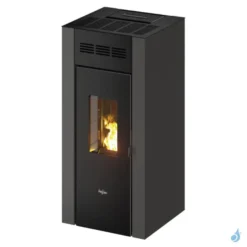 Poêle à Granulés étanche Pegaso Elane 9.0 Puissance 8.5kW Sortie Fumée Postérieure Ø 80 Mm