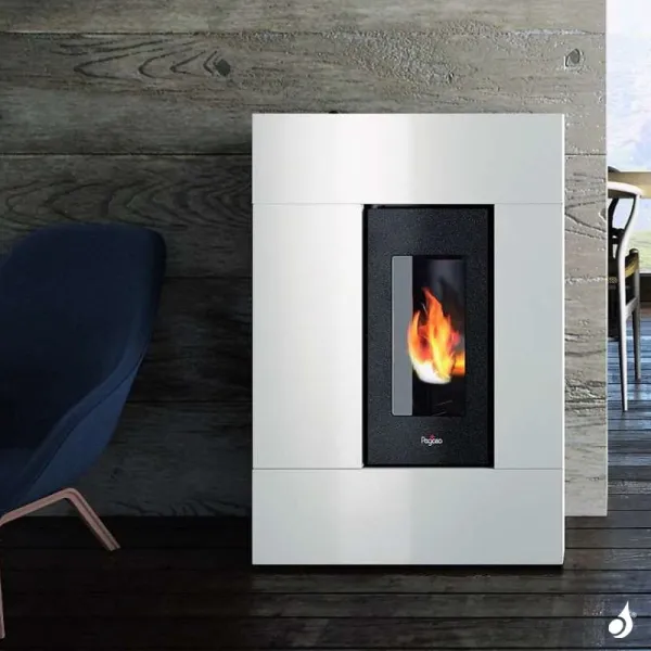 Poêle à Granulés étanche Pegaso Madison 5 Puissance 5.2kW Sortie Fumée Postérieure Ø 80 Mm – Image 3