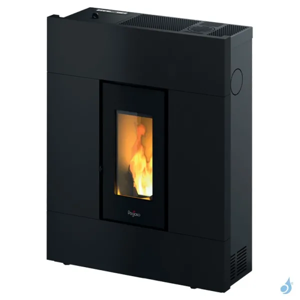 Poêle à Granulés étanche Pegaso Tabla 7 Puissance 7kW Sortie Fumée Postérieure Ø 80 Mm