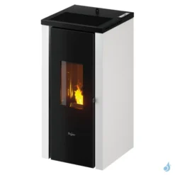 Poêle à Granulés étanche Pegaso Vera 7 Puissance 7kW Sortie Fumée Postérieure Ø 80 Mm