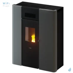 Poêle à Granulés Hydro CADEL Maya Idro 24 Puissance 22.4kW WiFi Sortie Fumée Postérieure Ou Supérieure