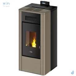 Poêle à Granulés Hydro CADEL River Idro 16 Puissance 16.1kW WiFi Sortie Fumée Postérieure