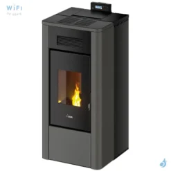 Poêle à Granulés Hydro CADEL River Idro 23 Puissance 22.4kW WiFi Sortie Fumée Postérieure
