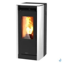 Poêle à Granulés Jolly Mec Ambria 2 Puissance 6 KW Sortie Fumée Postérieure Ø80 Mm