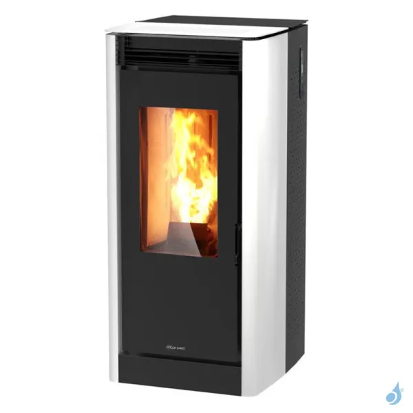 Poêle à Granulés Jolly Mec Ambria 2 Puissance 6 KW Sortie Fumée Postérieure Ø80 Mm