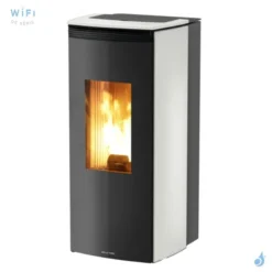 Poêle à Granulés Jolly Mec Bridge 6 KW Sortie Fumée Postérieure Ø80 Mm