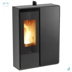 Poêle à Granulés Jolly Mec Dory Frontale S 9 KW Sortie Fumée Supérieure Ø80 Mm