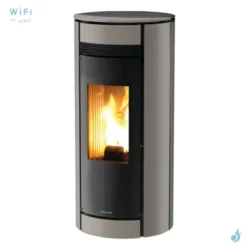 Poêle à Granulés Jolly Mec Globo 6 KW Sortie Fumée Postérieure Ø80 Mm