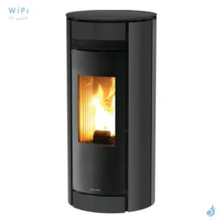 Poêle à Granulés Jolly Mec Globo 8 KW Sortie Fumée Postérieure Ø80 Mm