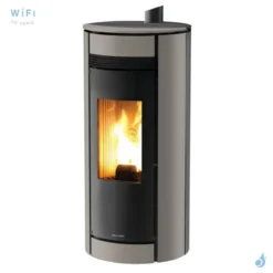 Poêle à Granulés Jolly Mec Globo 8 KW Sortie Fumée Supérieure Coaxiale Ø8/13 Cm