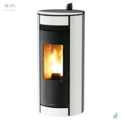 Poêle à Granulés Jolly Mec Globo 8 KW Sortie Fumée Supérieure Ø80 Mm