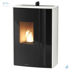 Poêle à Granulés Jolly Mec Takumi 12 KW Sortie Fumée Supérieure Ø80 Mm