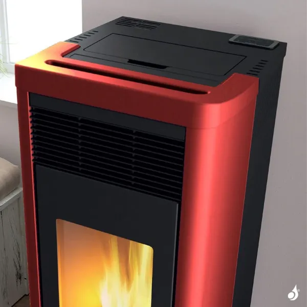 Poêle à Granulés Royal Lea Air 90 Puissance 9kW A+ – Image 3