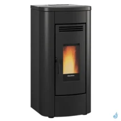 Poêle à Granulés Ventilé Extraflame Klaudia 5.0 Puissance 8.0kW Sortie Fumée Supérieure Postérieure