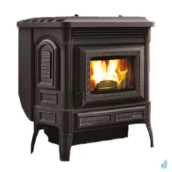 Poêle à Granulés Ventilé Extraflame Teodora Evo Puissance 8.0kW Sortie Fumée Postérieure