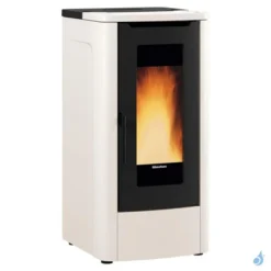 Poêle à Granulés Ventilé Extraflame Teorema 5.0 Puissance 12.0kW Sortie Fumée Postérieure Supérieure