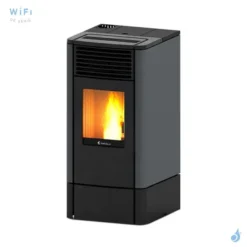 Poêle à Granulés Ventilé Ravelli S 70 Puissance 7kW Sortie Fumée Supérieure