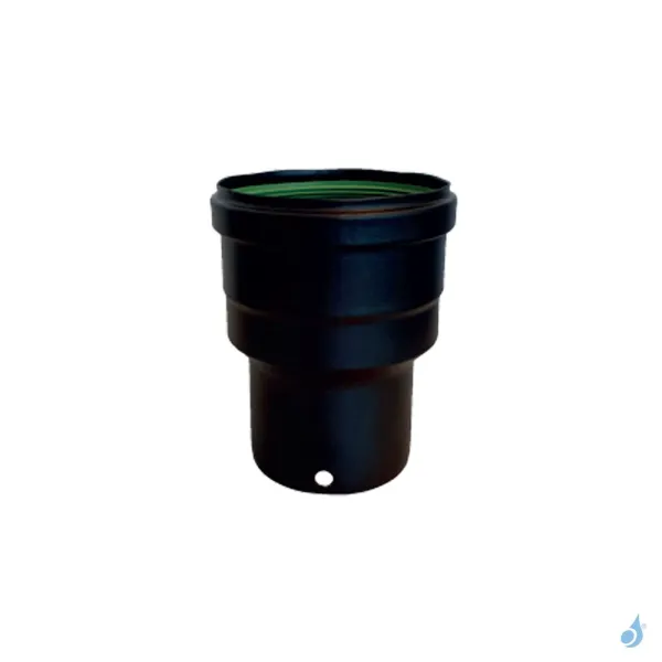 Réduction ÉMAIL Femelle Ø100 à Ø150 Mâle Ø80 à Ø100