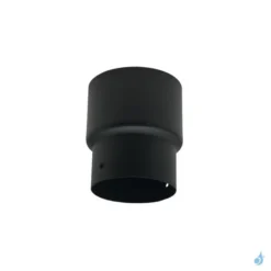 Réduction TEN ÉMAIL 0.6mm Noir Mat Femelle Ø150 à Ø200 Mâle Ø125 à Ø150