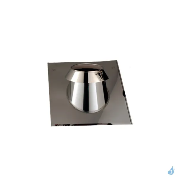 Solin Pour Toiture Ardoise Poujoulat Inox Ou Noir Ø150 Ou Ø230