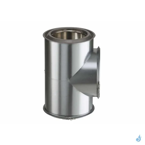 Té Isolé 90° Inox-Galva Poujoulat Ø150 Ou Ø230 – Image 2