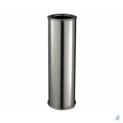 Tuyau Droit Inox-Galva Poujoulat Longueur 1 Ml Ø150 Ou Ø230