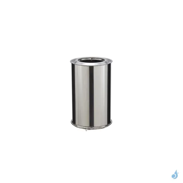 Tuyau Droit Inox-Inox Poujoulat Longueur 0.45 Ml Ø150 Ou Ø230