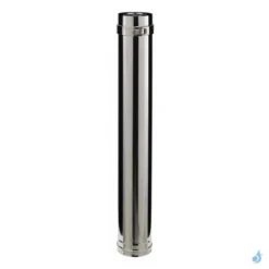 Tuyau Droit PGI Poujoulat Longueur 0.95 Ml Ø80/130 Ou Ø100/150