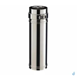 Tuyau Droit PGI Poujoulat Réglable De 0.39 à 0.56 Ml Ø80/130 Ou Ø100/150