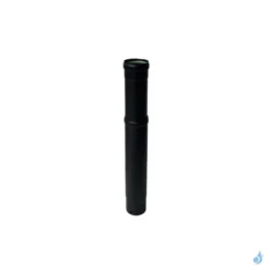 Tuyau Téléscopique ÉMAIL Avec Joint à Lèvres Ø80 Et Ø100 Mm Longueur 41 à 61 Cm