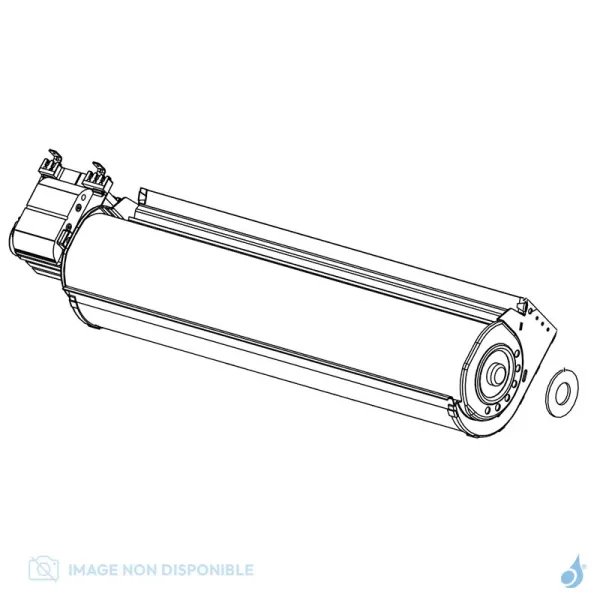 Ventilateur Air Chaud Pour Insert MCZ Boxtherm 70 AIR 9 Basic M1 Réf 41451800800