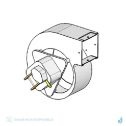 Ventilateur Air Droit Pour Insert MCZ Boxtherm 60 Pellet Réf : 41451203900