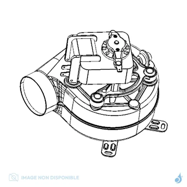 Ventilateur Air Pour Poêles à Granulés MCZ Réf : 41451800900