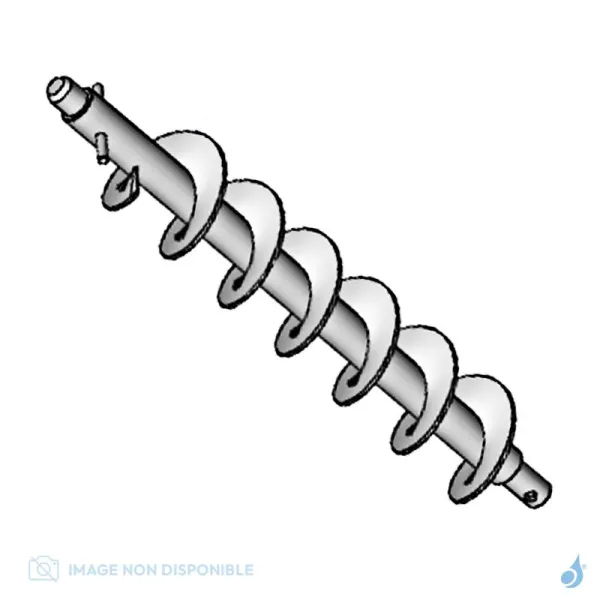 Vis Sans Fin Pour Poêles à Granulés RED Réf : 41201300240